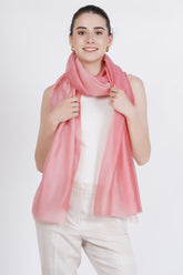 Pink Whisper Fine Modal Stole