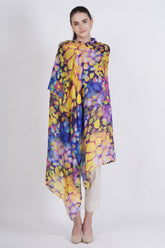 Painter's Palette Fine Silk Scarf