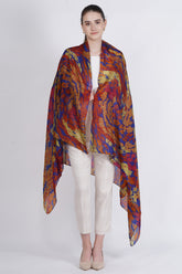 Autumn Tapestry Silk Scarf