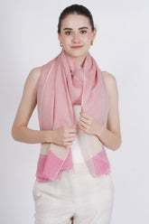 Blush Harmony Wool Stole