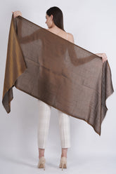 Fine Wool Reversible Lurex Stole