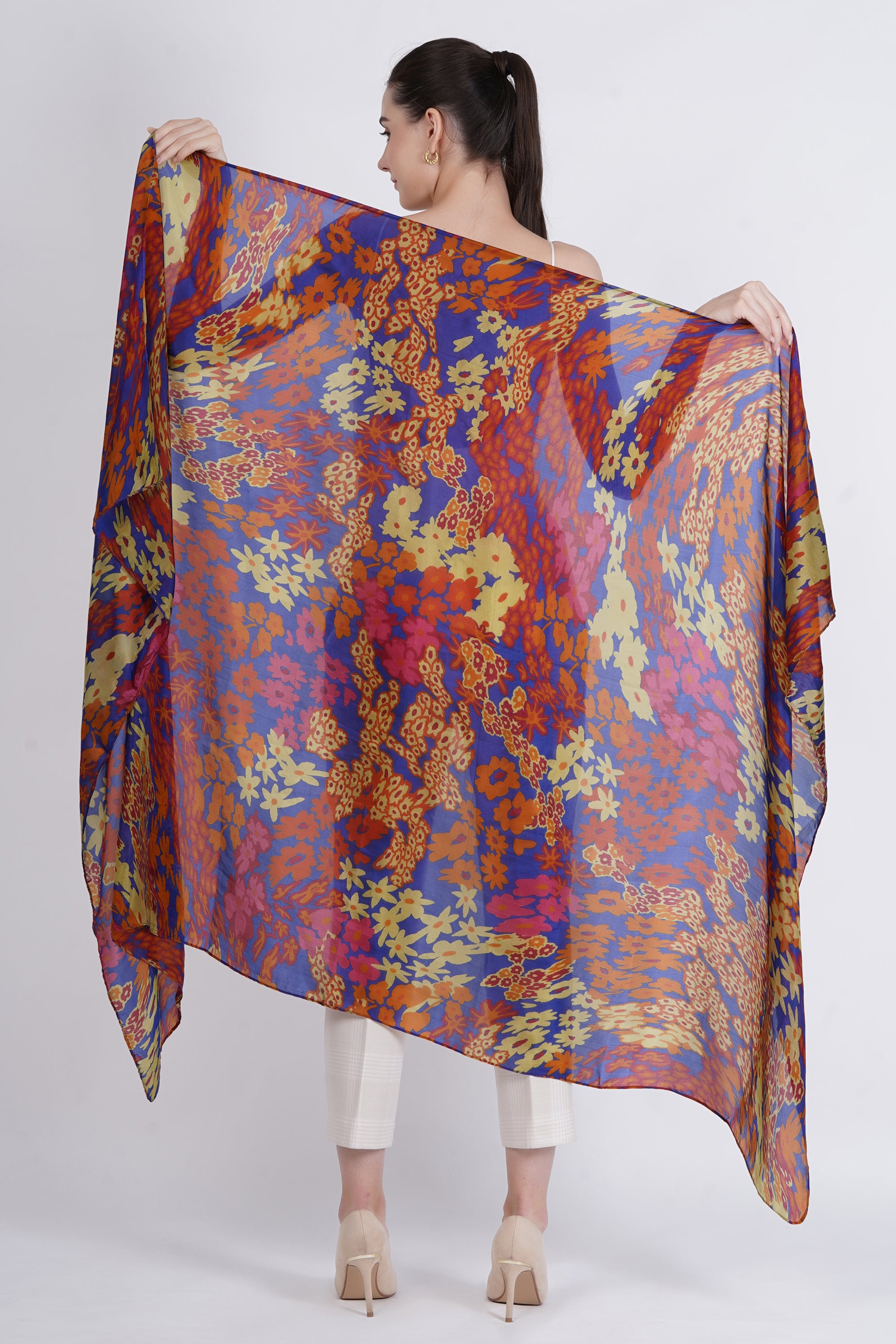 Autumn Tapestry Silk Scarf
