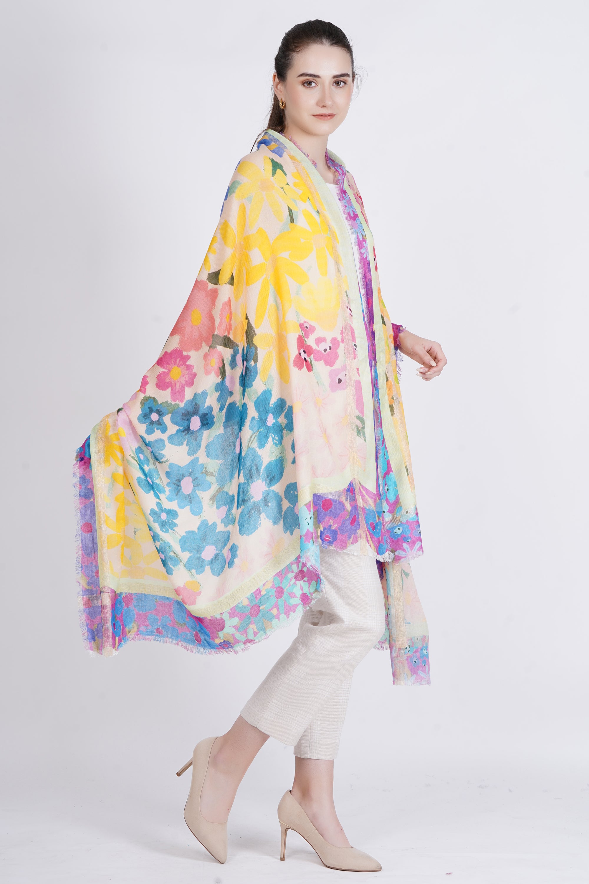 Floral Elegance Scarf