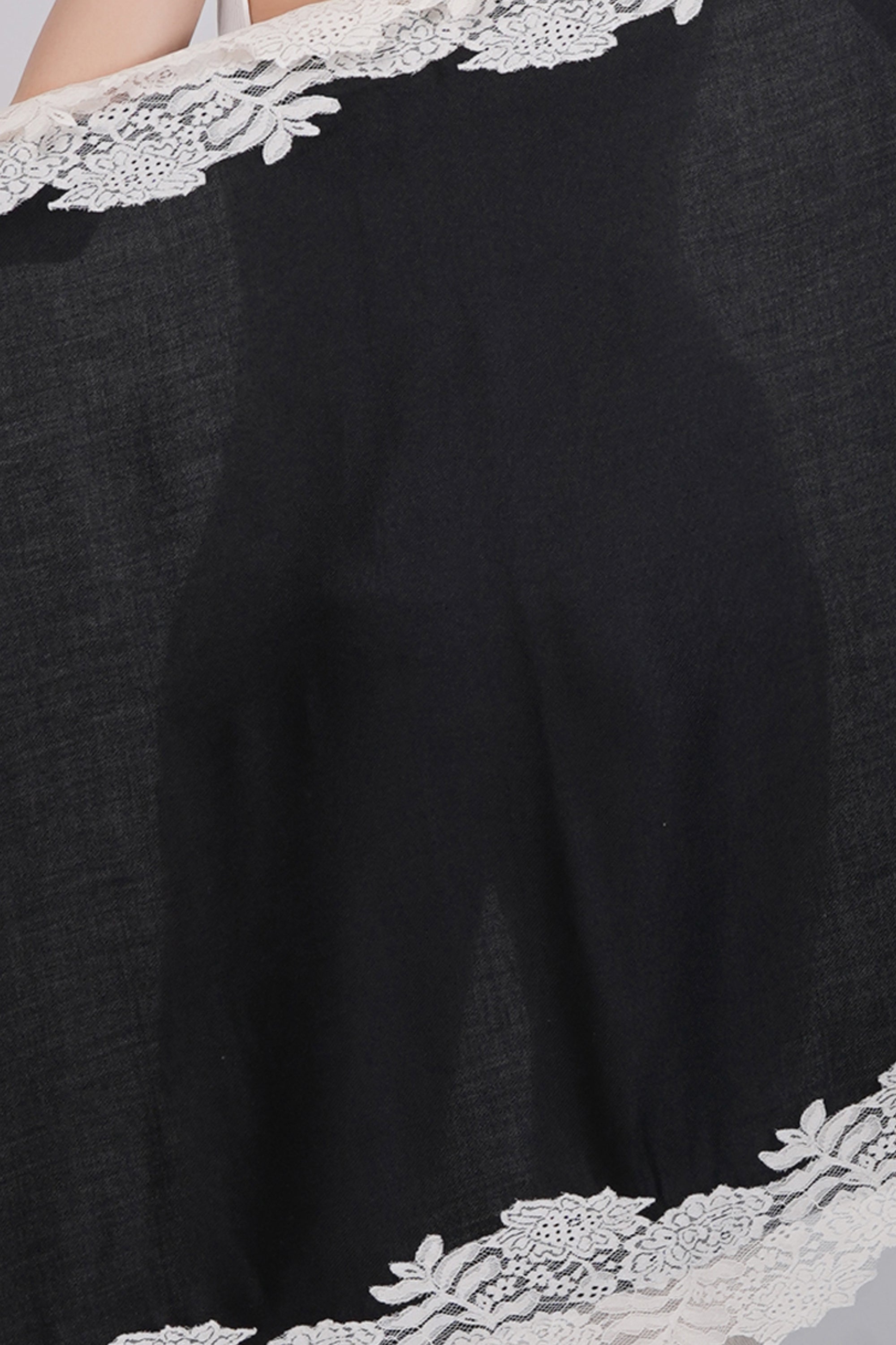 Visose Modal Stole with Lace